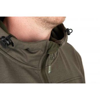 KURTKA FOX COLLECTION SOFT SHELL BLACK GREEN XXXL