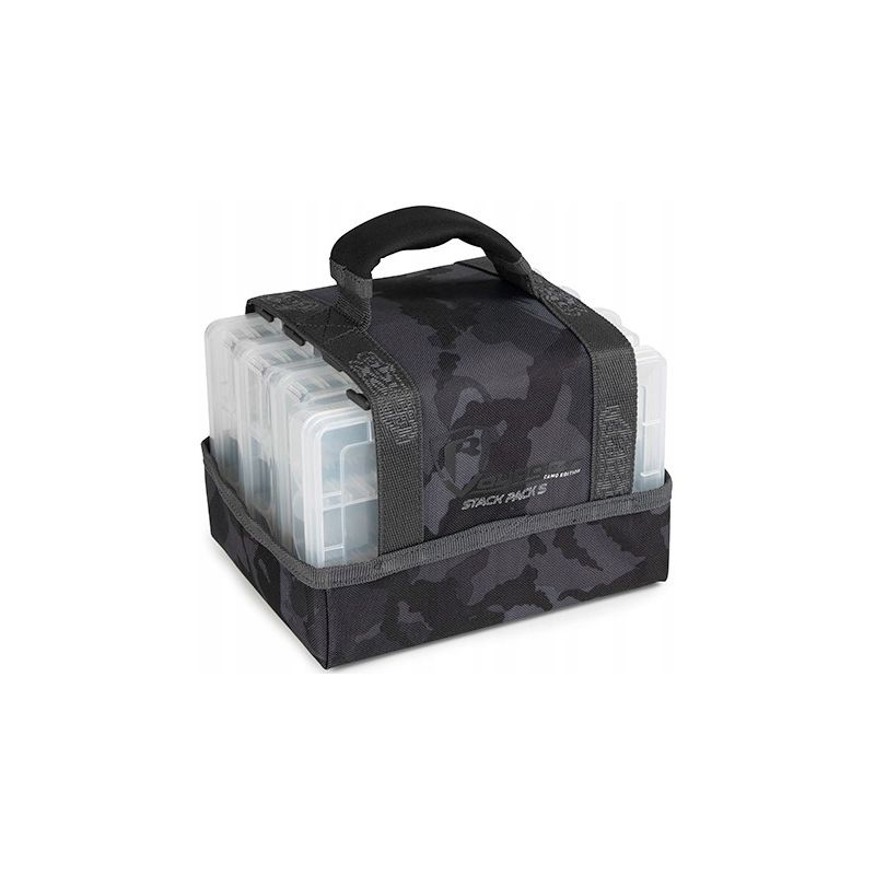 TORBA FOX RAGE Z PUDEŁKAMI VOYAGER CAMO STACK L