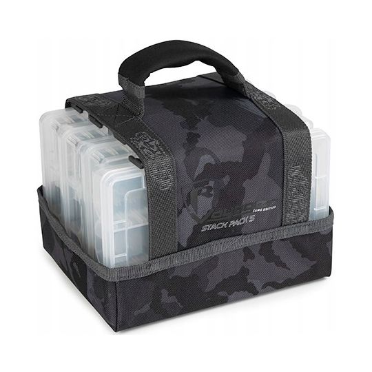 TORBA FOX RAGE Z PUDEŁKAMI VOYAGER CAMO STACK L