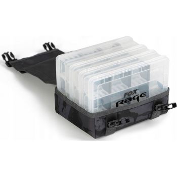 TORBA FOX RAGE Z PUDEŁKAMI VOYAGER CAMO STACK L