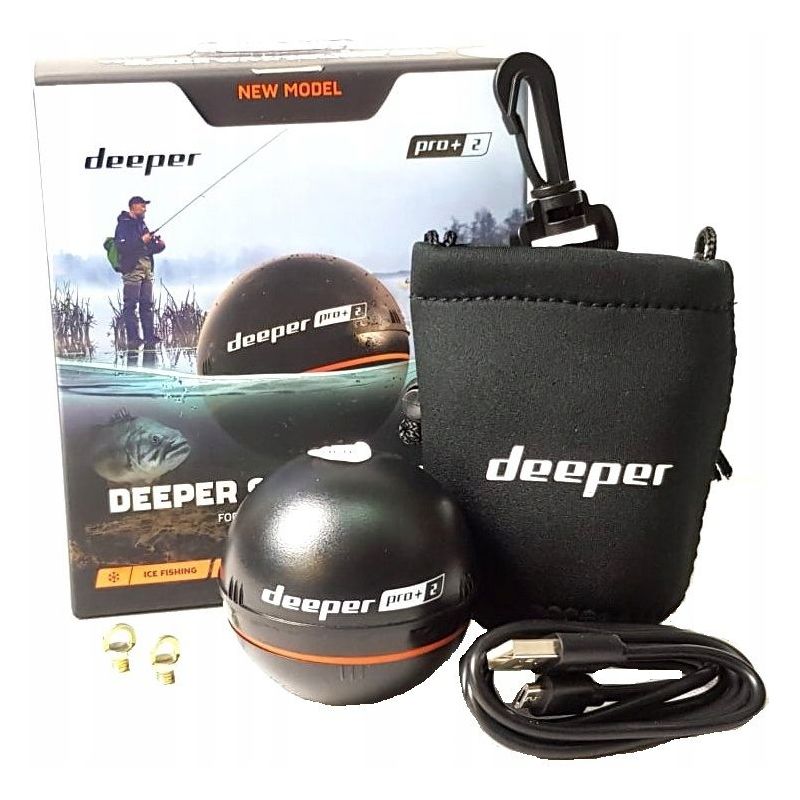 Sonar Deeper PRO+ Intelligent Wi-Fi Pour Pêche - Étanche, Portable - Occasion Fonctionnel