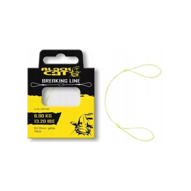 LINKA DO ZRYWKI BLACK CAT BREAKING LINE 7,10kg LINKA DO ZRYWKI BLACK CAT BREAKING LINE 7,10kg