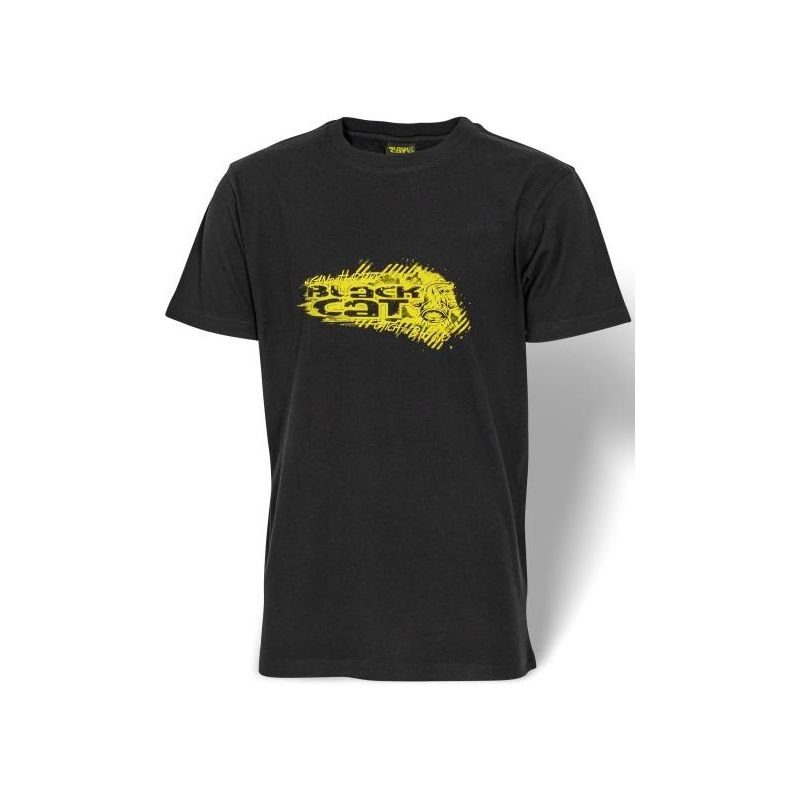 KOSZULKA BLACK CAT T-SHIRT CZARNY ROZM XL KOSZULKA BLACK CAT T-SHIRT CZARNY ROZM XL