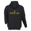 BLUZA BLACK CAT ZIPPER CZARNA ROZM S 
