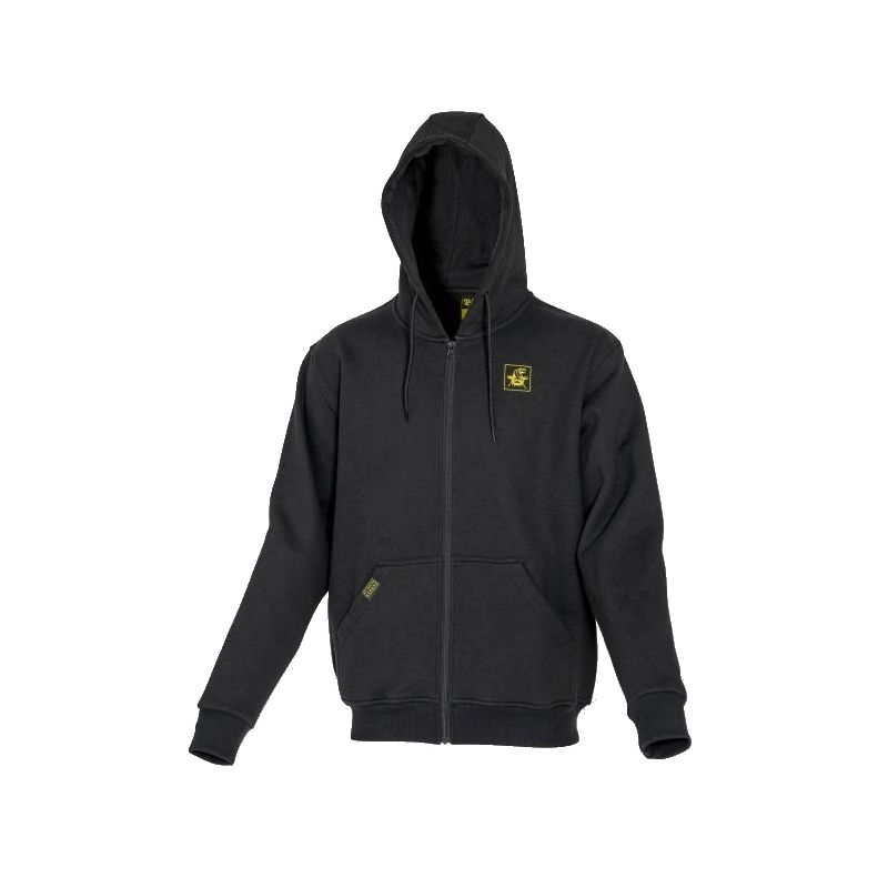 BLUZA BLACK CAT ZIPPER CZARNA ROZM M