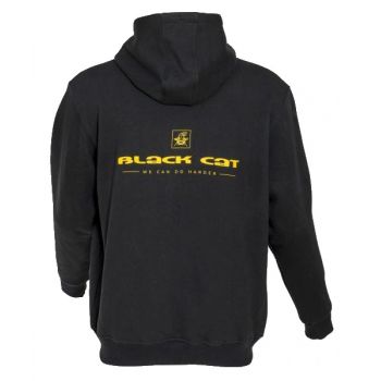 BLUZA BLACK CAT ZIPPER CZARNA ROZM M