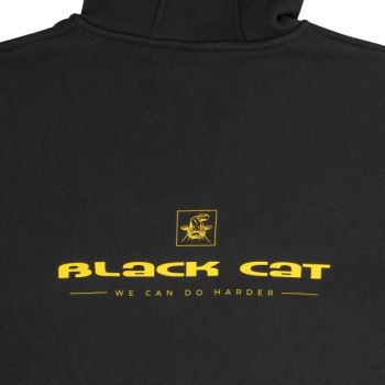 BLUZA BLACK CAT ZIPPER CZARNA ROZM M