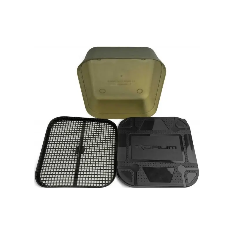 PUDEŁKO KORUM MAGGOT TUB AND RIDDLE 1.2l ZESTAW