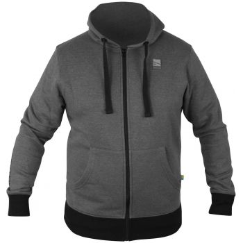 BLUZA PRESTON GREY ZIP...