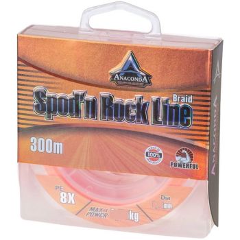PLECIONKA ANACONDA SPOD'N ROCK ORANGE 300m 0,23mm