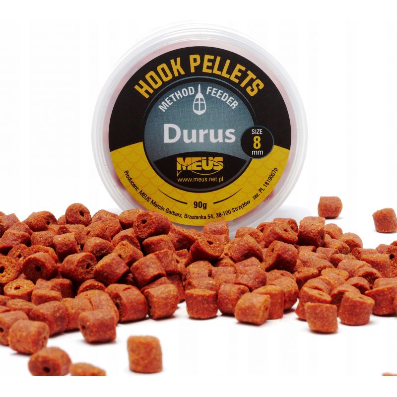 PELLET MEUS DURUS 8mm NA WŁOS 90g KRAB Z DZIURKĄ