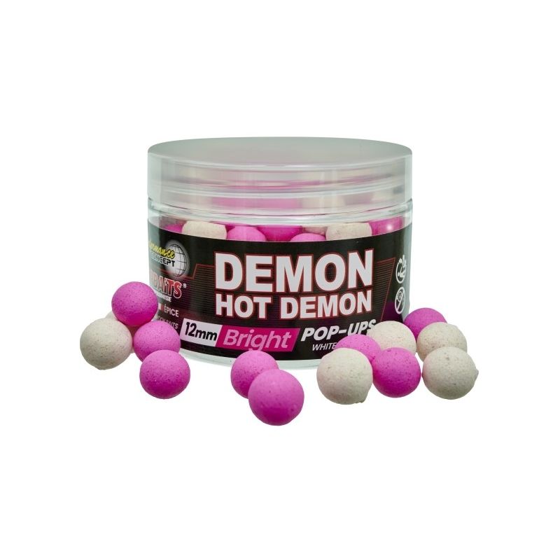 KULKI STARBAITS HOT DEMON BRIGHT POP UP 12mm 50g KULKI STARBAITS HOT DEMON BRIGHT POP UP 12mm 50g