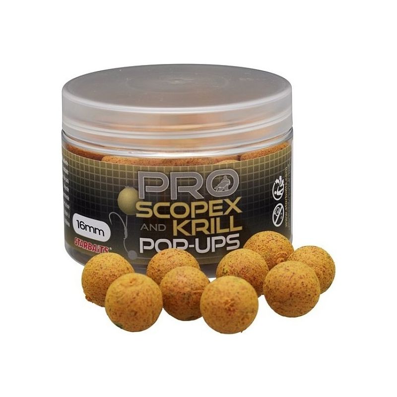 KULKI STARBAITS SCOPEX KRILL POP UP 12mm 50g KULKI STARBAITS SCOPEX KRILL POP UP 12mm 50g