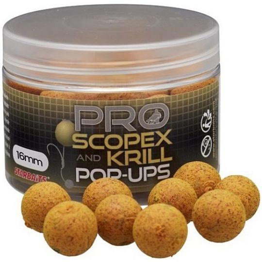 KULKI STARBAITS SCOPEX KRILL POP UP 12mm 50g KULKI STARBAITS SCOPEX KRILL POP UP 12mm 50g