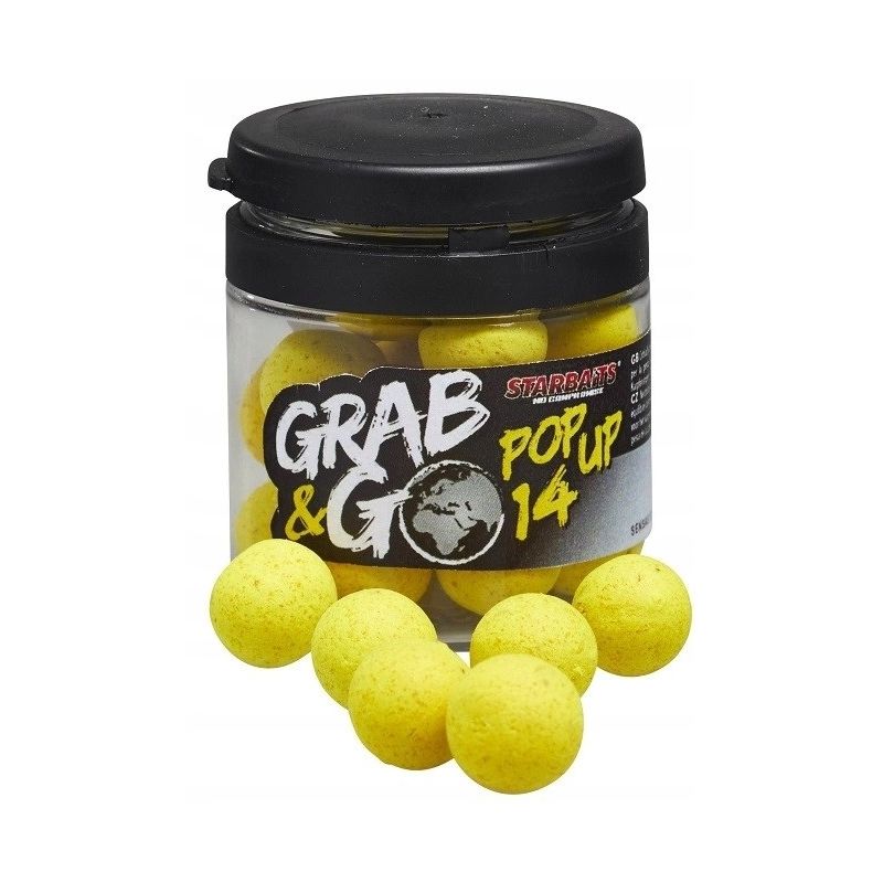 KULKI STARBAITS GRAB & GO POP UP 14mm ANANAS