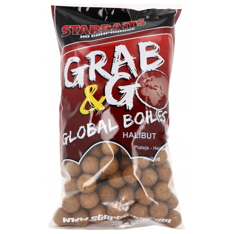 KULKI STARBAITS GRAB&GO 1kg 14mm HALIBUT KULKI STARBAITS GRAB&GO 1kg 14mm HALIBUT