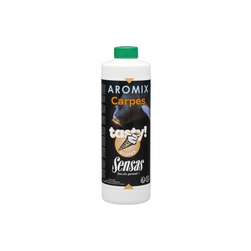 ATRAKTOR W PŁYNIE SENSAS AROMIX CARP SCOPEX 500ml