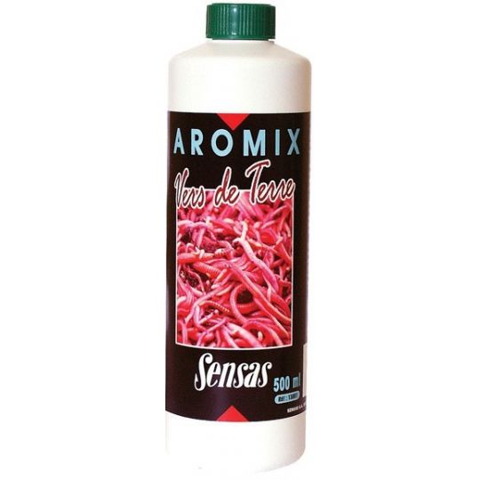 ATRAKTOR W PŁYNIE SENSAS AROMIX VERS DE TERRE 500m