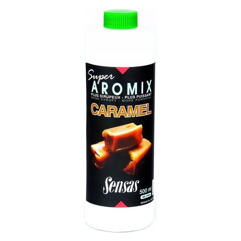ATRAKTOR W PŁYNIE SENSAS SUPER AROMIX CARMEL 500ml