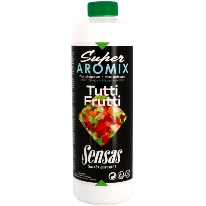 ATRAKTOR W PŁYNIE SENSAS SUPER AROMIX TUTTI FRUTTI