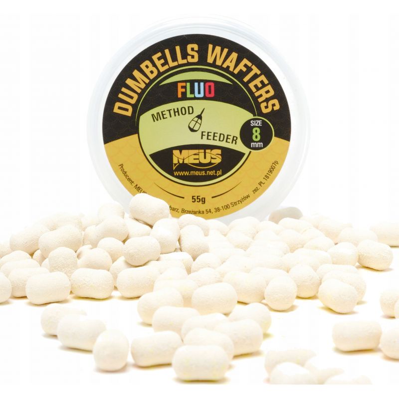 DUMBELLS MEUS WAFTERS FLUO 8mm 55g SKISŁE MASŁO DUMBELLS MEUS WAFTERS FLUO 8mm 55g SKISŁE MASŁO