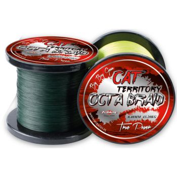 PLECIONKA CAT TERRITORY OCTA BRAID 300m 0,60mm FLU
