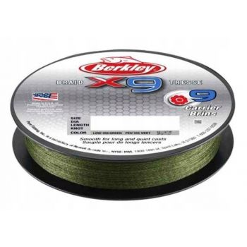 PLECIONKA BERKLEY X9 BRAID 0.20mm 150m GREEN