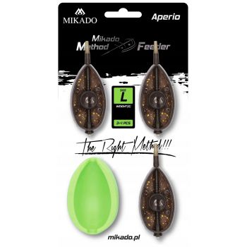 KOSZYCZEK MIKADO METHOD FEEDER APERIO L 3x20g FORE