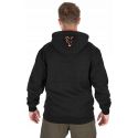 BLUZA FOX COLLECTION HOODY BLACK ORANGE M