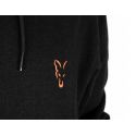 BLUZA FOX COLLECTION HOODY BLACK ORANGE M
