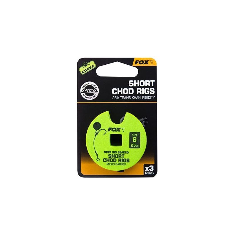 PRZYPON FOX CHOD RIG SHORT ROZM 6 25lb
