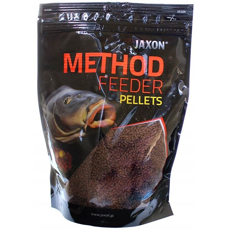 PELLET JAXON METHOD FEEDER 2mm 500g POMARAŃCZA CZE