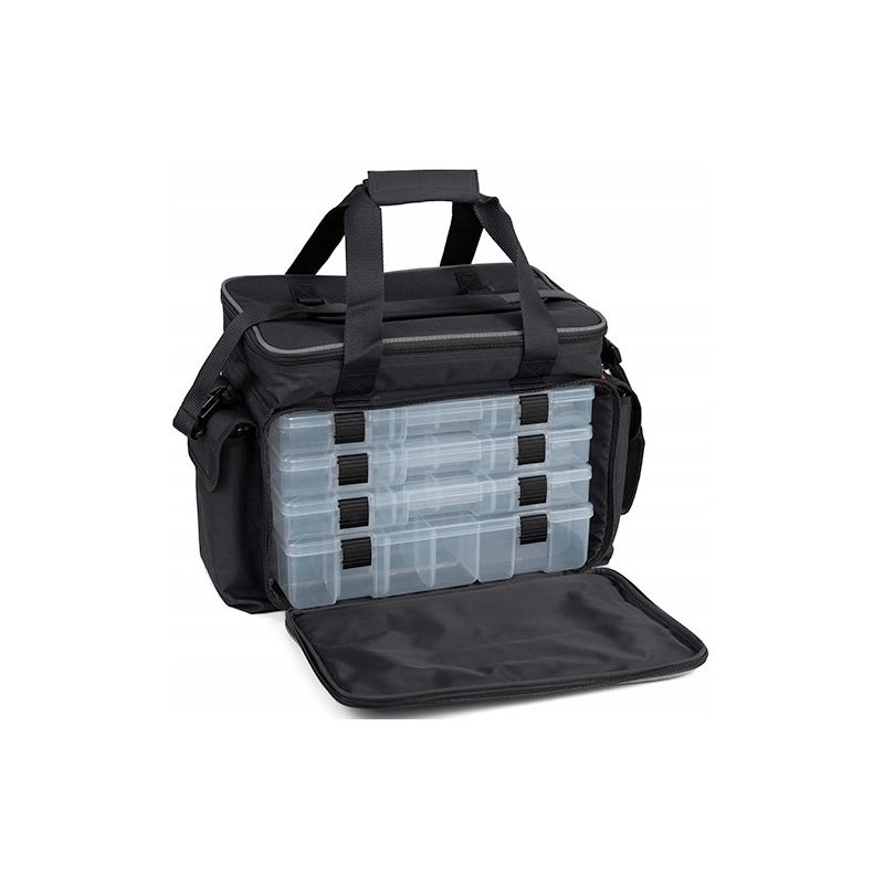 TORBA SPINNINGOWA FOX RAGE STACKER L Z PUDEŁKAMI TORBA SPINNINGOWA FOX RAGE STACKER L Z PUDEŁKAMI