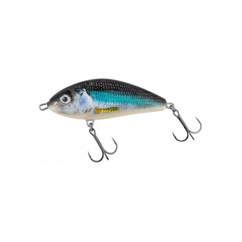 WOBLER SALMO FASTO 10cm 48g HOLO SMELT PŁYWAJĄCY 
