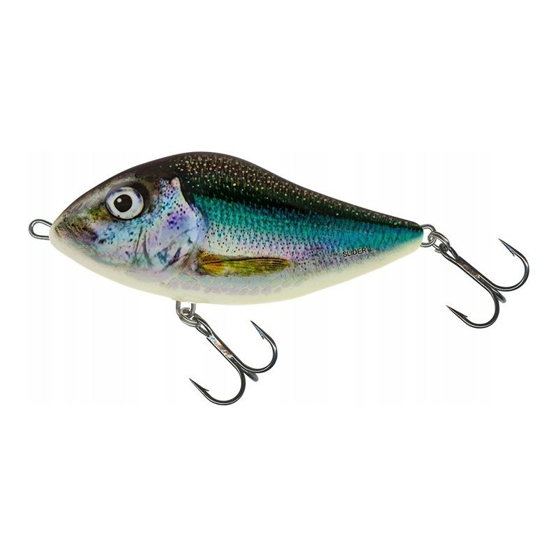 WOBLER SALMO SLIDER 5cm HOLO SMELT TONĄCY 
