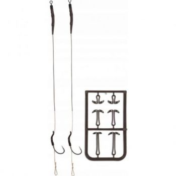 HAKI ANACONDA COMBI CURVE SHANK Z PRZYPONEM 8 35LB