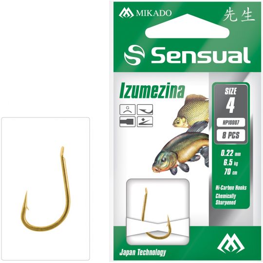 HACZYKI WIĄZANE MIKADO SENSUAL IZUMEZINA 10 0.18mm HACZYKI WIĄZANE MIKADO SENSUAL IZUMEZINA 10 0.18mm