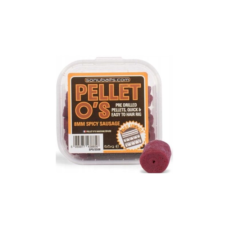PELET SONUBAITS PELLET O'S SPICY SAUSAGE 8mm