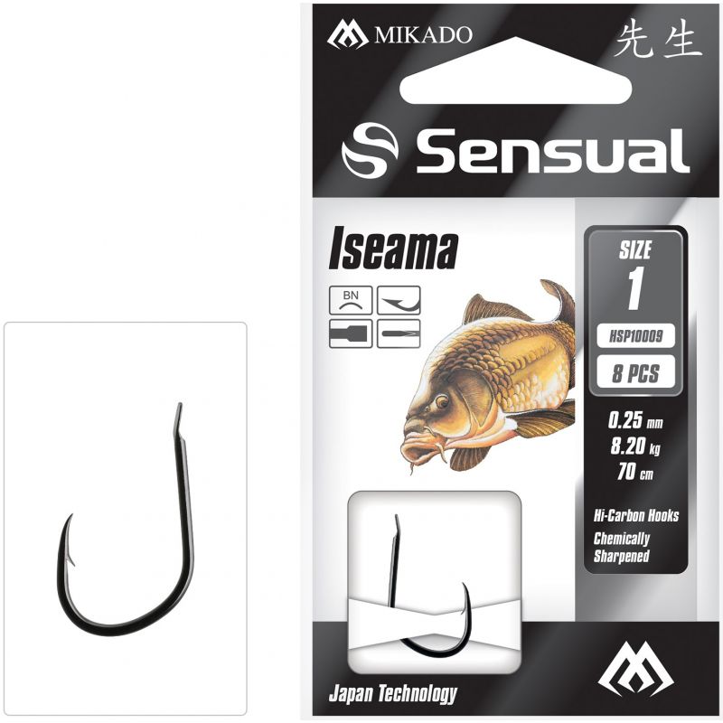 HACZYKI WIĄZANE MIKADO SENSUAL ISEAMA 8 0.18mm HACZYKI WIĄZANE MIKADO SENSUAL ISEAMA 8 0.18mm