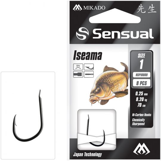 HACZYKI WIĄZANE MIKADO SENSUAL ISEAMA 8 0.18mm HACZYKI WIĄZANE MIKADO SENSUAL ISEAMA 8 0.18mm