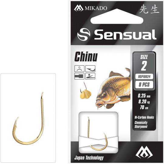 HACZYKI WIĄZANE MIKADO SENSUAL CHINU 6 0.20mm HACZYKI WIĄZANE MIKADO SENSUAL CHINU 6 0.20mm