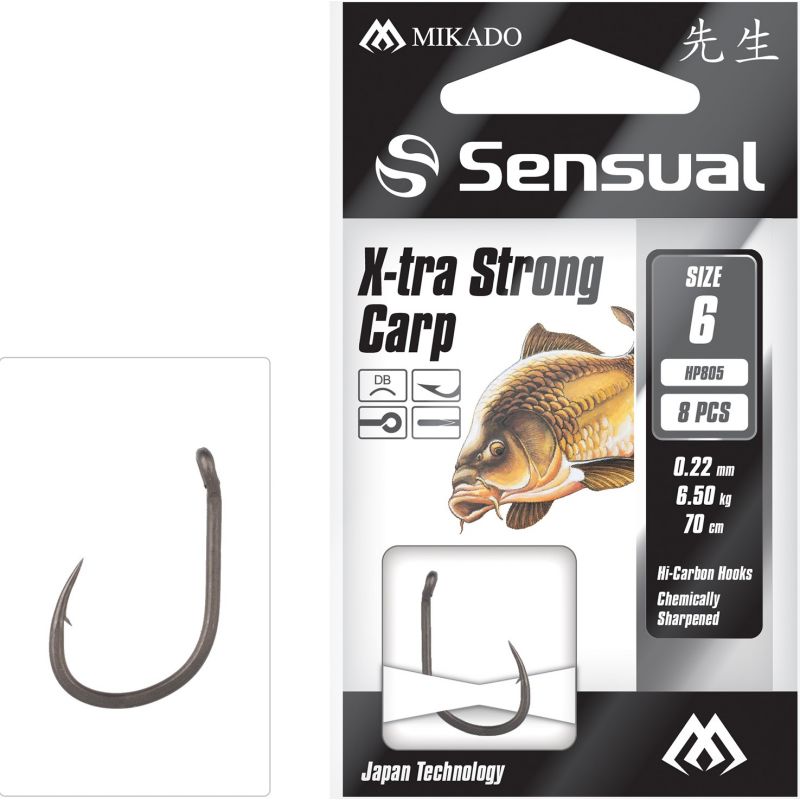 HACZYKI MIKADO SENSUAL X-TRA STRONG CARP 12 0.18mm