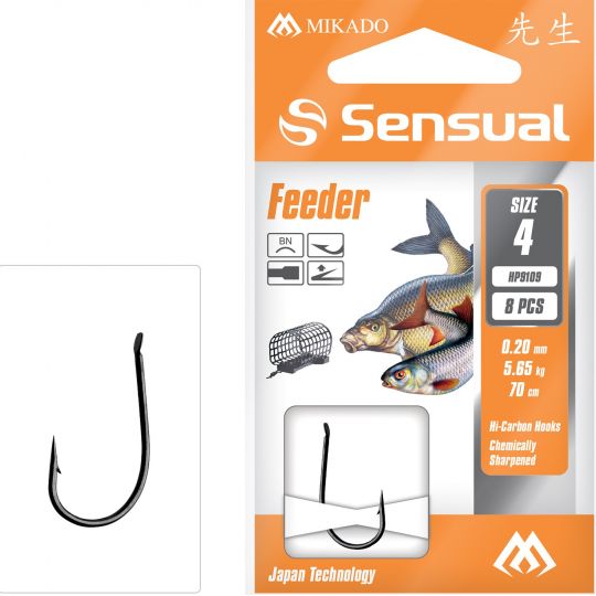 HACZYKI WIĄZANE MIKADO SENSUAL FEEDER 9109 10 0.14 HACZYKI WIĄZANE MIKADO SENSUAL FEEDER 9109 10 0.14