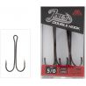 KOTWICA MIKADO JAWS DOUBLE HOOK PODWÓJNA 5/0 4szt