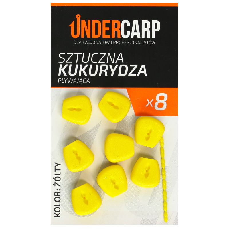 SZTUCZNA KUKURYDZA UNDERCARP PŁYWAJĄCA ŻÓŁTA 