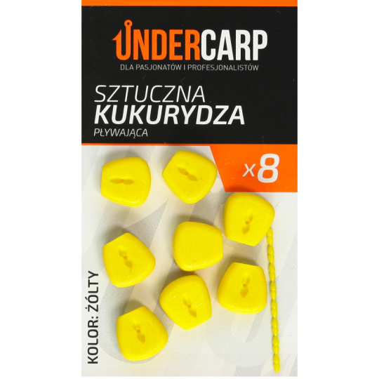 SZTUCZNA KUKURYDZA UNDERCARP PŁYWAJĄCA ŻÓŁTA 