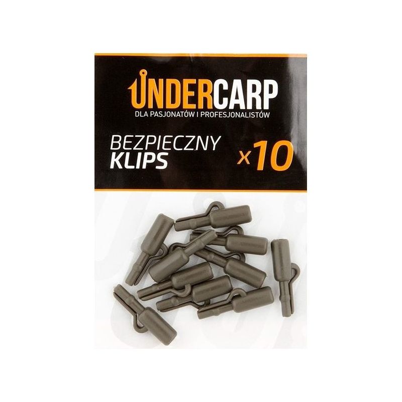 BEZPIECZNE KLIPSY UNDERCARP ZIELONE BEZPIECZNE KLIPSY UNDERCARP ZIELONE