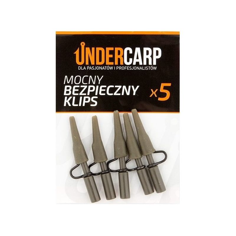 BEZPIECZNE KLIPSY UNDERCARP MOCNE ZIELONE 