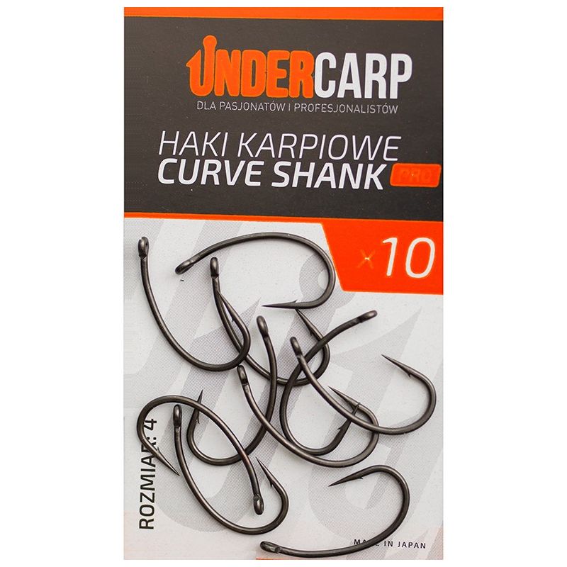 HAKI UNDERCARP CURVE SHANK 2 PRO KARPIOWE 