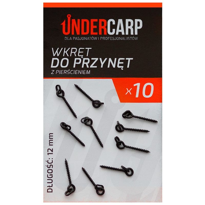 WKRĘT DO PRZYNĘT UNDERCARP 12mm Z PIERŚCIENIEM WKRĘT DO PRZYNĘT UNDERCARP 12mm Z PIERŚCIENIEM